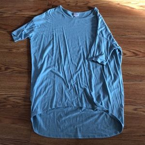 LuLaRoe Irma, size M, light blue